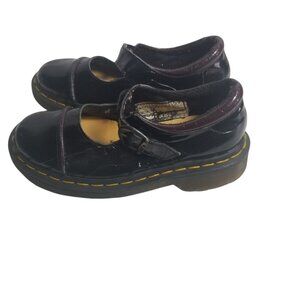 Dr. Martens Maccy Mary Jane Girls Patent Leather Shoes Sz 13-1